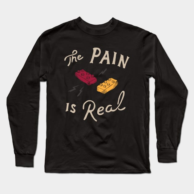 Real Pain Long Sleeve T-Shirt by skitchman